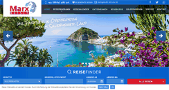 Desktop Screenshot of marx-reisen.de